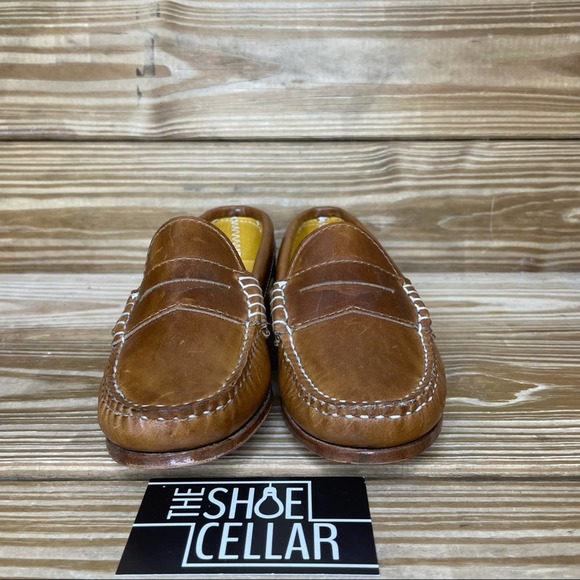 Quoddy Shoes Quoddy Womens 5 True Penny Loafer Loafer Brown Leather